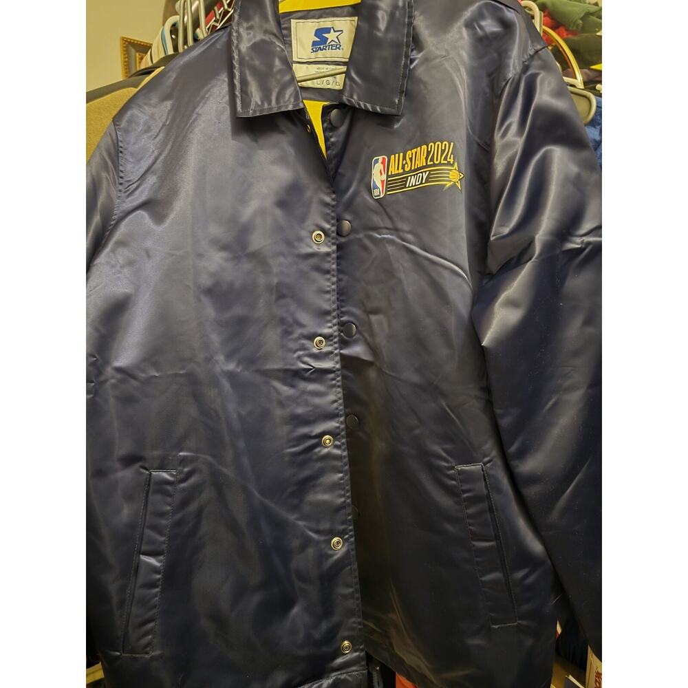 New NBA INDY ALL-STAR 2024 Starter jacket Size Large